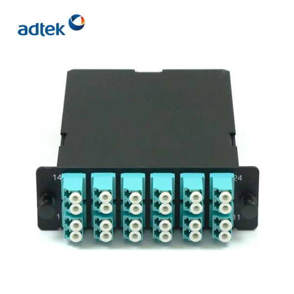 MPO To LC Cassette , HD 12 Ports 24 Fiber Cassette Module