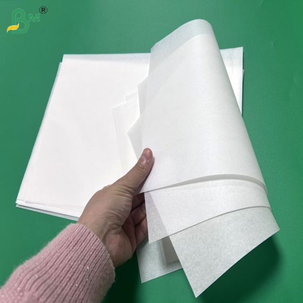 300mm 400mm 30gsm 35gsm Greaseproof Silicone Paper For Baking Cake Cup