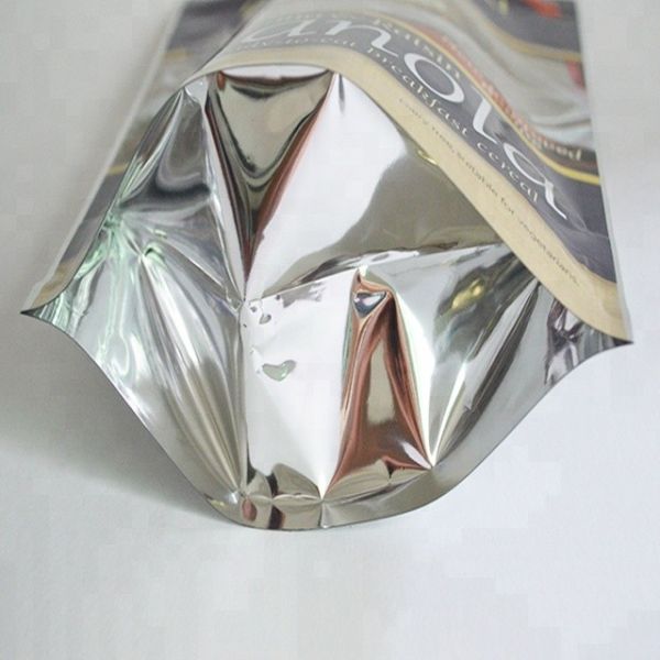 Best Selling Plastic Food Packaging k And Tear Notch Top Custom Printed Mylar Bags