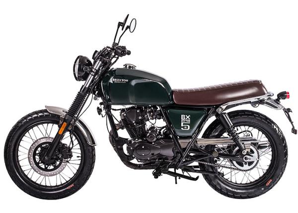 Electric Start Black Sport Cruiser Motorcycle Mash Retro Design With EFI System