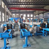 100 fils aplatissant et collant la ligne clou de bande de fil d'agrafe de 18m/Min Roofing faisant la machine