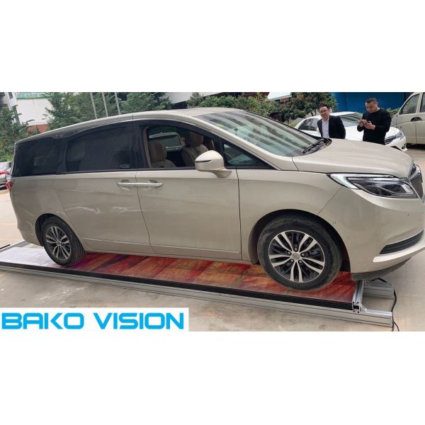 Fixed Floor LED Display Screen P3.91 Adjustable Brightness For Wedding / Car Show