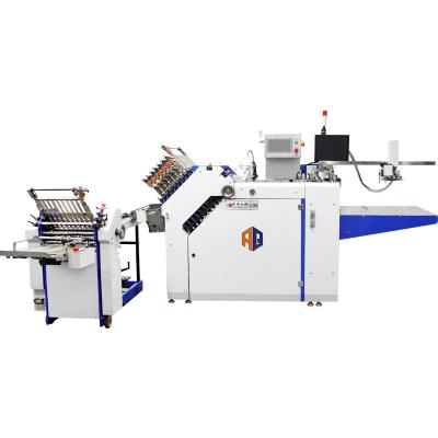 600mm Width Large Format Paper Folding Machine Belt Driving Type