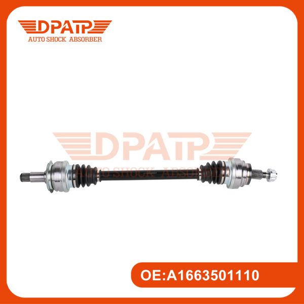 L'axe d'entraînement des roues arrière A1663501110 pour Mercedes-Benz ML/GLE 250 BLUETEC/D