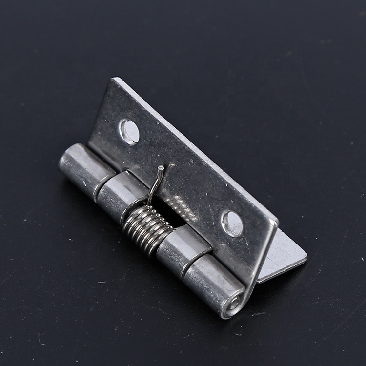 Iron Twin Spring Loaded Butt Hinge for Stainless Steel Hardware Accessory Cabinet