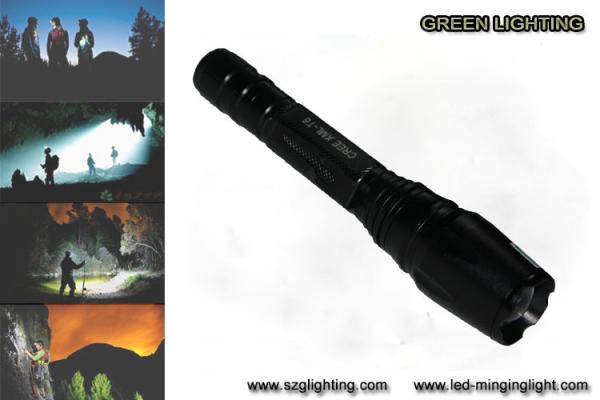 lanterna elétrica 10W conduzida recarregável para caçar/caminhada/acampamento/pesca