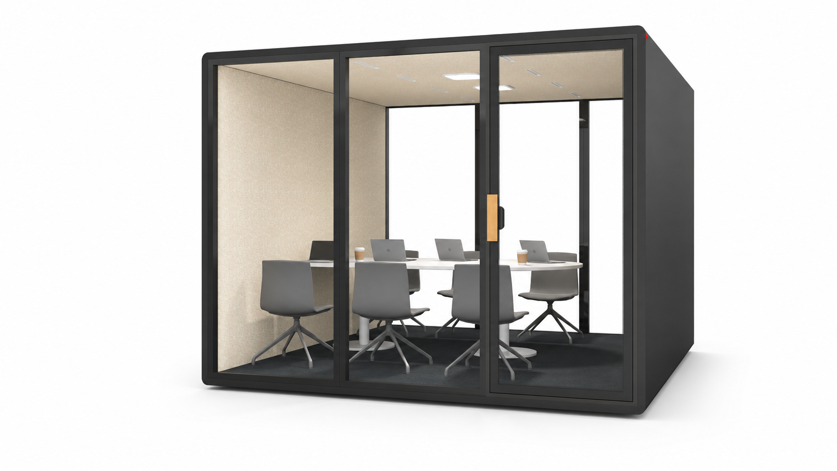 Commercial 6-Person Soundproof Meeting Pod for Modern Offices