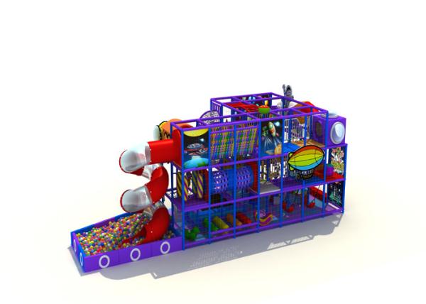 Preschool Kids Indoor Playground Equipment For Kindergarten Anti Static KPT181017