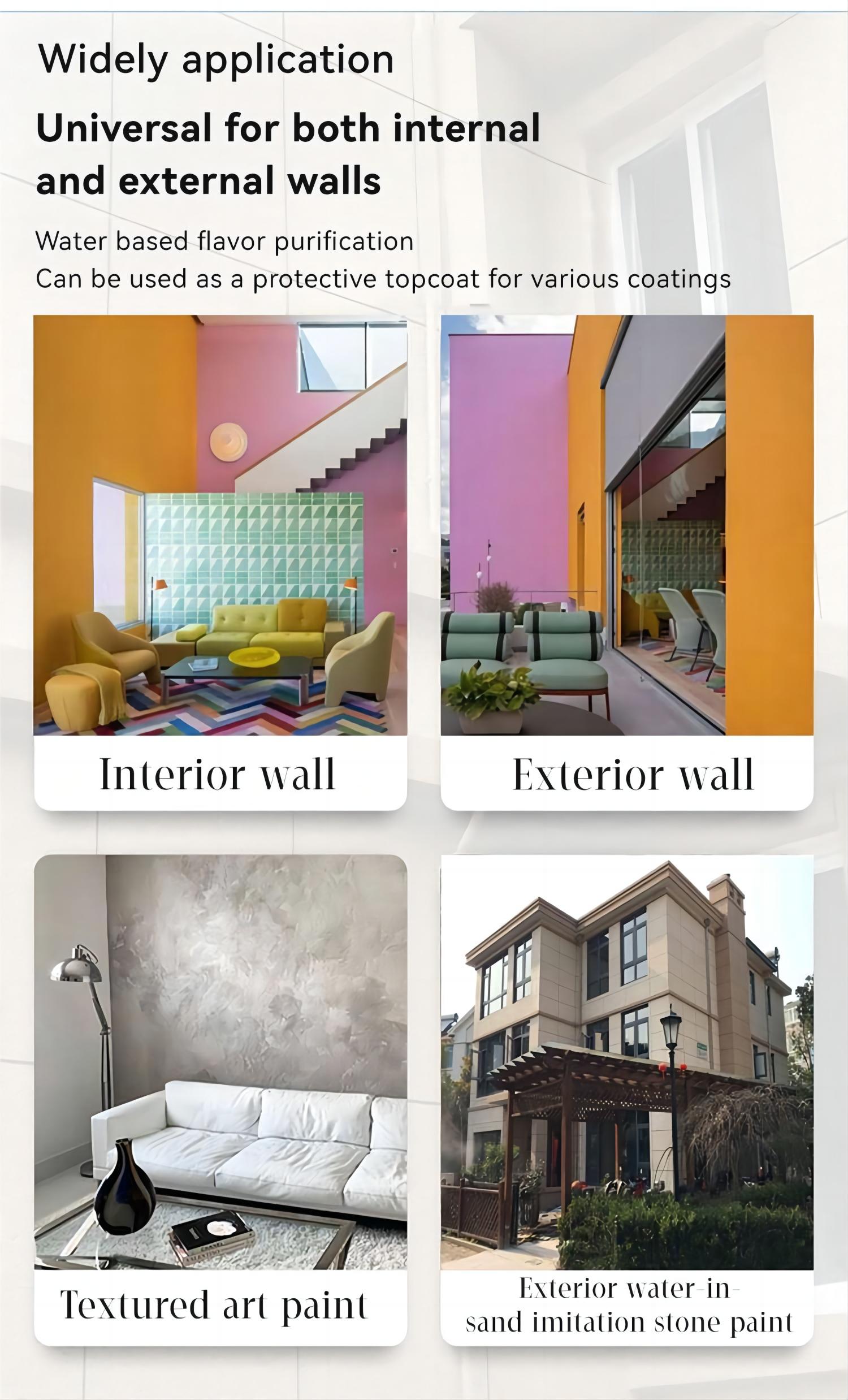 Противопогодный верхний слой лака Сухое время 3-5 дней EINECS No 202-415-4 Без запаха