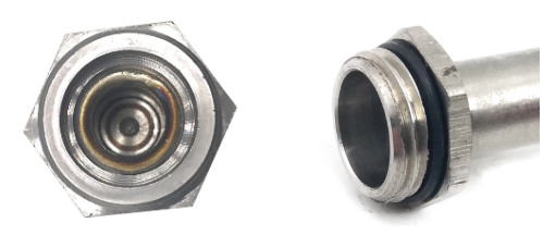 S9 M12 Thread Stainless Steel Tube Pneumatic Solenoid Valve Armature