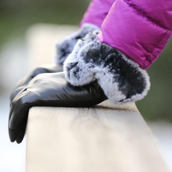 Original promotional sex leather gloves for women