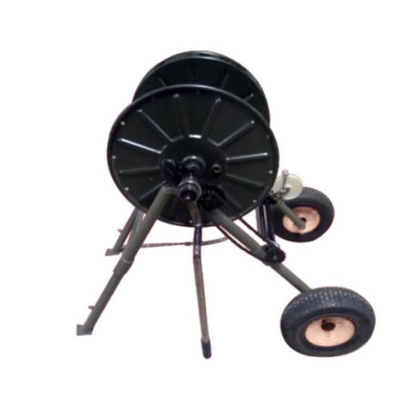 Outdoor Waterpoof Metal Cable Wire Reel Dolly Spool Cart On Wheels