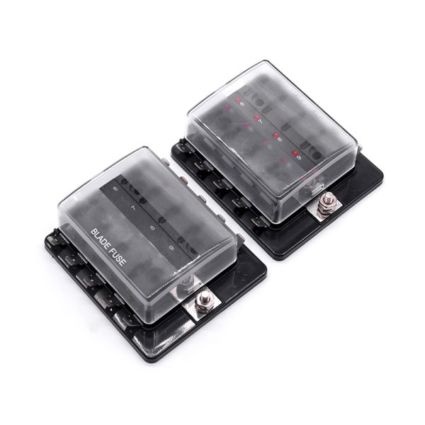 Automóvel 10 Circuito Way ATO ATC Estilo Bloco de fusível de lâmina para carro barco RV