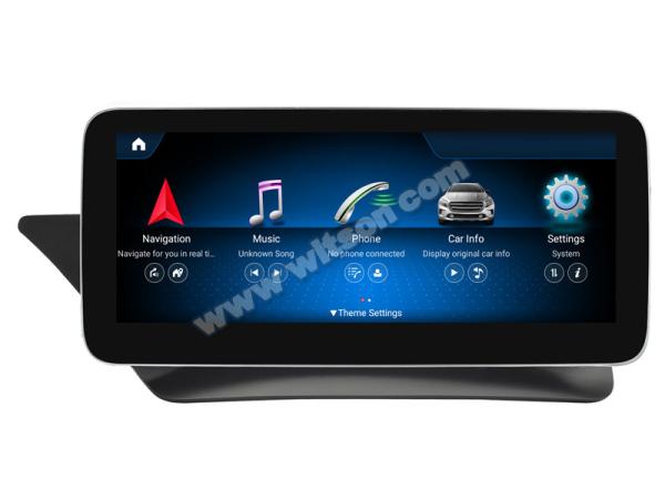 10Écran pour Mercedes Benz Classe E (version à deux portes) C207 W207 E180 E200 E260 E300 E320 E350 E400 E500 E550 E63AMG 2010-2012 NTG4.0 Lecteur multimédia Android
