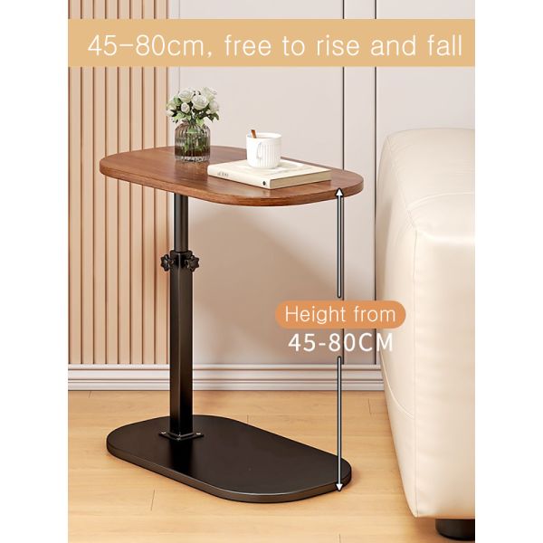 Adjustable End Table for Coffee Laptop Bedside Small Corner in Living Room Bedroom mesa de esquina