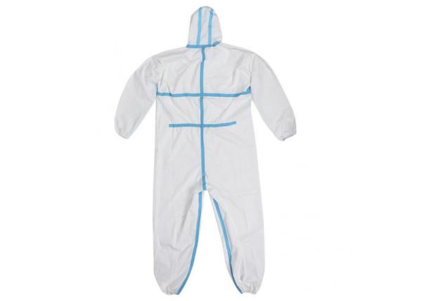 Isolation Disposable Medical Coveralls With Elastic Waistband And Cuffs