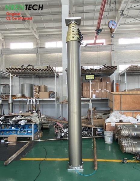 15m pneumatic telescoping antenna mast and towers for antenna-300kg payloads- lockable mast