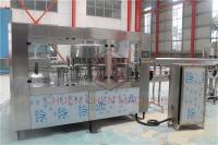 Fast Glass Bottle Packing Machine , Stainless Steel Glass Bottle Filling Line