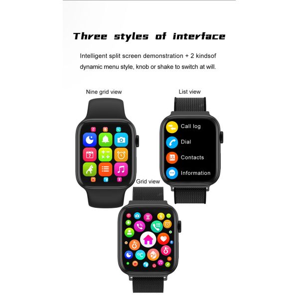 220MAH Health Tracking Smartwatch 1.75IPS Women'S Smart Watch Fitness Tracker