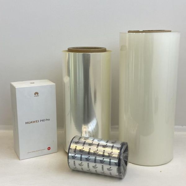 4 Microns 4.5 Microns Transparent TTR Film BOPET Material Thermal Transfer Ribbons Polyester Base Film