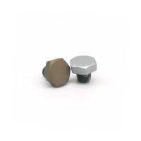 Acero inoxidable decorativo del hexágono del clavo del tornillo principal externo del CD