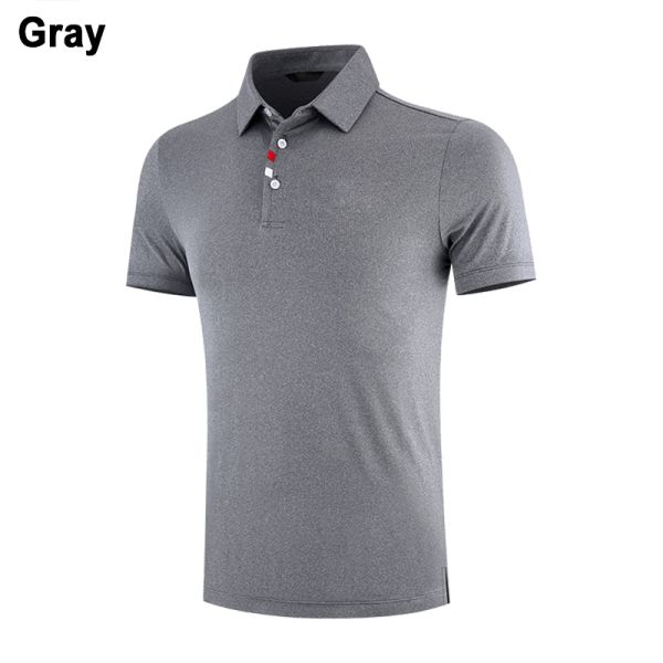 Men's Summer Golf Short Sleeve T-Shirt, Breathable Quick Dry Functional Fabric Golf Apparel