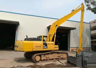 PC350 Long Reach Excavator Booms , Komatsu Long Reach For Subway Construction
