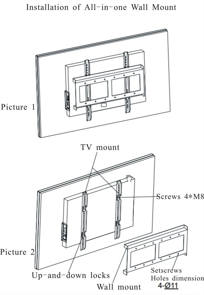 Interactive Educational Touch Screen LCD Monitor 65 Inch Wall Mounted Energy - Efficient
