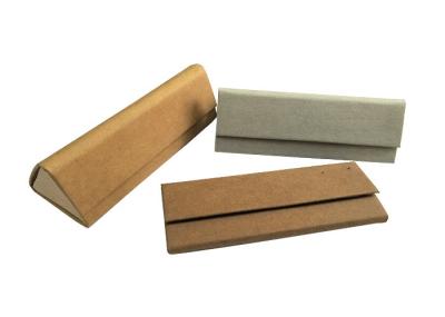 Recycled Kraft Paper Hard case For Reading Glasses Triangle Optical Case Box