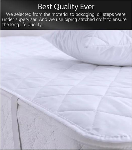 Waterproof Mattress Protector And Pad Cooling Hypoallergenic Breathable