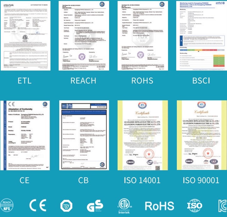 12 L/D LED дисплей влажности Smart Touch Dehumidifier встроенный датчик влажности
