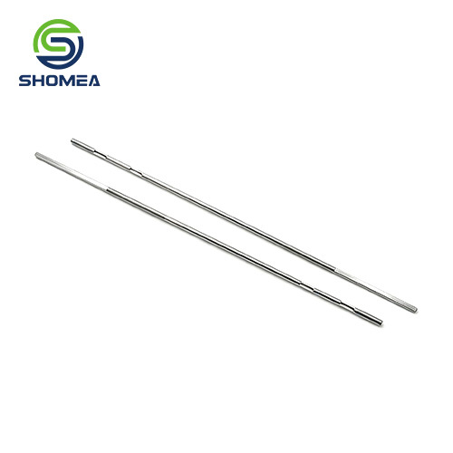 Precision Machined Medical Instrument Torque Shaft with Side Slots