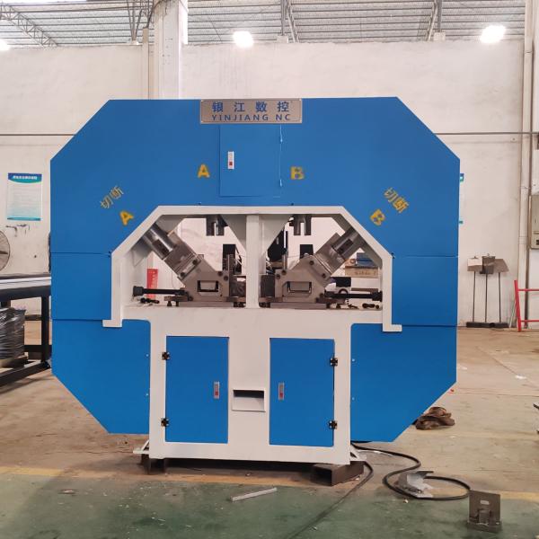 Custom Hydraulic Punching Equiment Manual Or Automatic Control System With Hydraulic Power Source