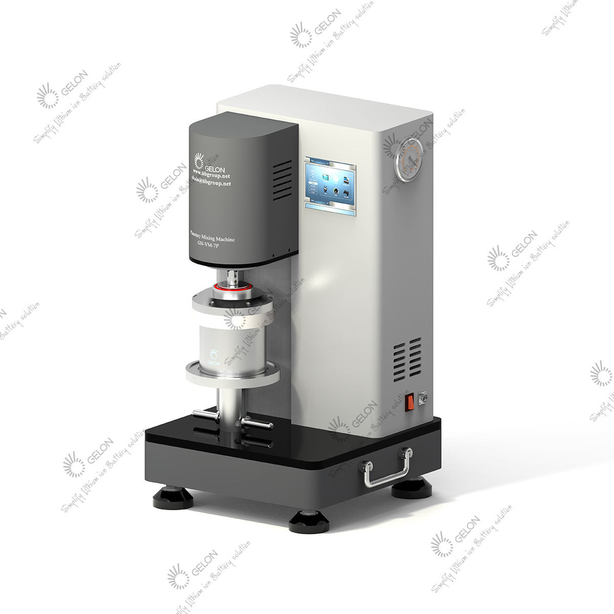 Precision Laboratory Mixing Machine with Multi-segment Speed Control and Built-in Vacuum Generator for High-Efficiency Lithium Battery Slurries