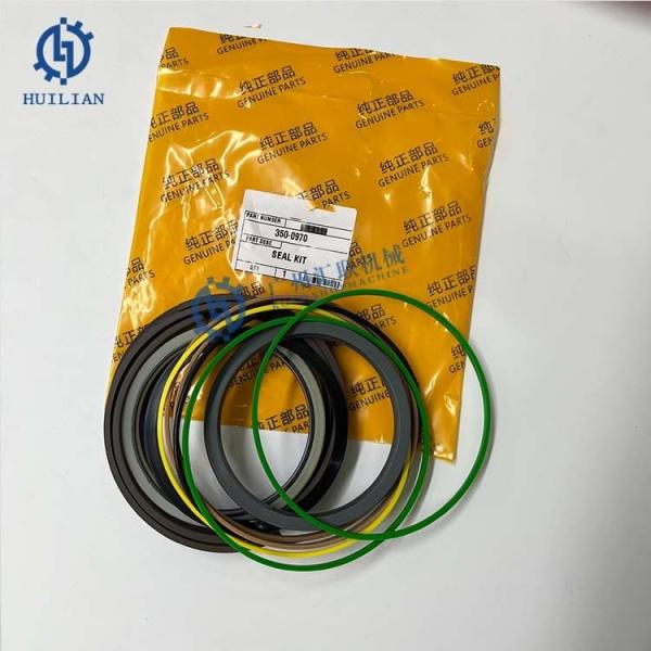 Excavator CATERPILLAR 324D 320D 323F Hydraulic Cylinder Rubber Oil Seal Kit CAT 350-0970 350-0967 350-0962 350-0971 Boom Cylinder Repair Kit