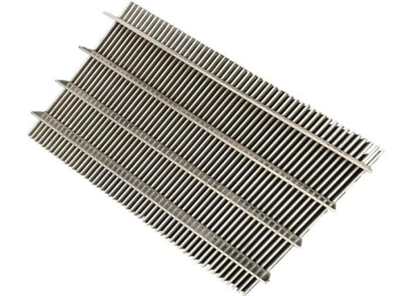 10micron 30inch Wedge Wire Screen , Dewatering Screen Panels Silver