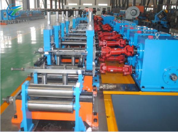 Galvanized Carbon Steel Pipe Manufacturing Machine 380V 50Hz