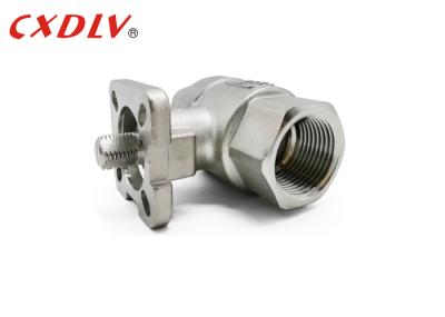 CF8M 1000wog Hydraulic NPT Connection 1 Inch Threaded Ball Valve With ISO5211 TOP