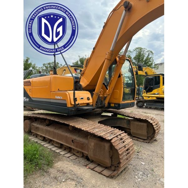 Hyundai 210 экскаватор в Индии Hyundai 215-9T Использованный 21,5тонный Hyundai Crawler экскаватор