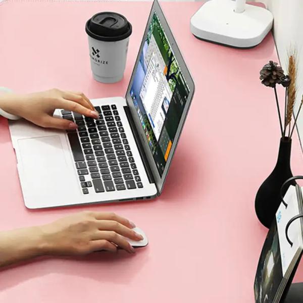 1000*500*2mm Gaming Style Non Slip Pvc Pu Leather Desk Pad for Office Table Mat Mouse Pad