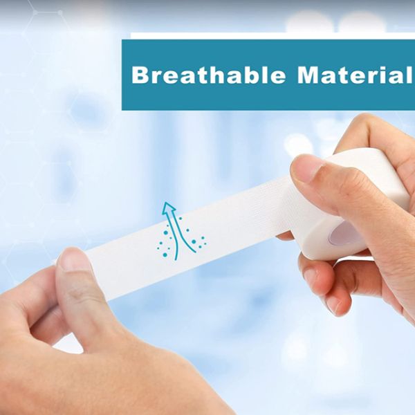 Wholesale Cheap Transparent Medical Tape, Adhesive Clear Hypoallergenic Surgical Tape,PE First Aid Tape for Wound