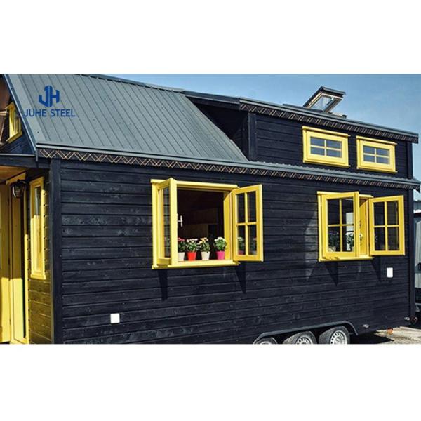 Hotel Prefab Tiny Homes with Flat Pack Slide Out Container House and Modern Design Bedroom