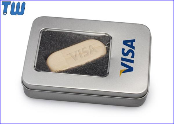 Bamboo Wooden Tag Bulk Custom 4GB USB Memory Disk Laser Engraved Logo