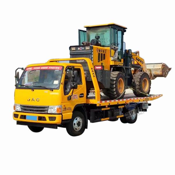 Vente à chaud de l'usine JAC 5 tonnes Détructeur d'obstacles remorqueur tracteur camion routière cassée voiture