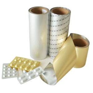 Shrink Capsule Packaging OPA AL PVC Blister Medical Cold Forming Aluminum Foil