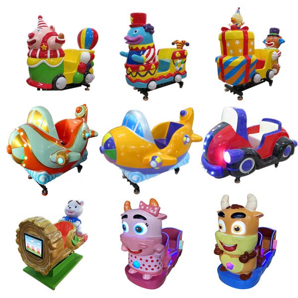 Crianças Swing Rocking Amusement Moeda Operada Máquina de Arcade com idade requerida 8 anos