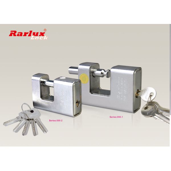 Rarlux Top Security Anti-cut Body Steel Armored Covered Rectangular Padlock Model 095 Zhejiang