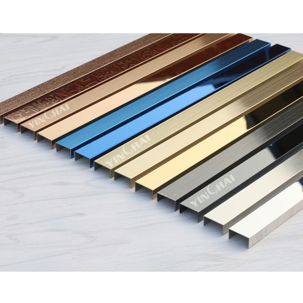 U Channel 304 Stainless Steel Edging Strip For Kitchen Floor Corner Decoration