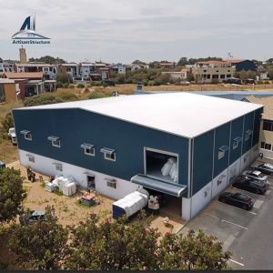 Custom Steel Structure Warehouse Fireproof and Waterproof Prefabricated Storage Warehouse