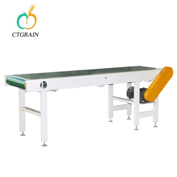 Horizontal Belt Conveyor Machine / Belt On Roller Conveyor Simple Design